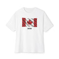 Canada Flag Oversized Unisex T-Shirt 2026