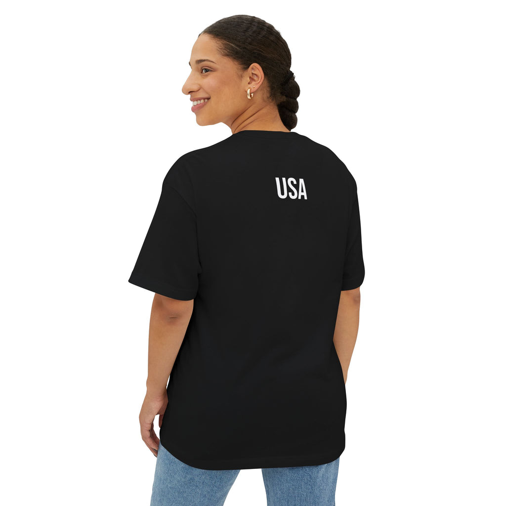 USA Flag Oversized Unisex T-Shirt 2026