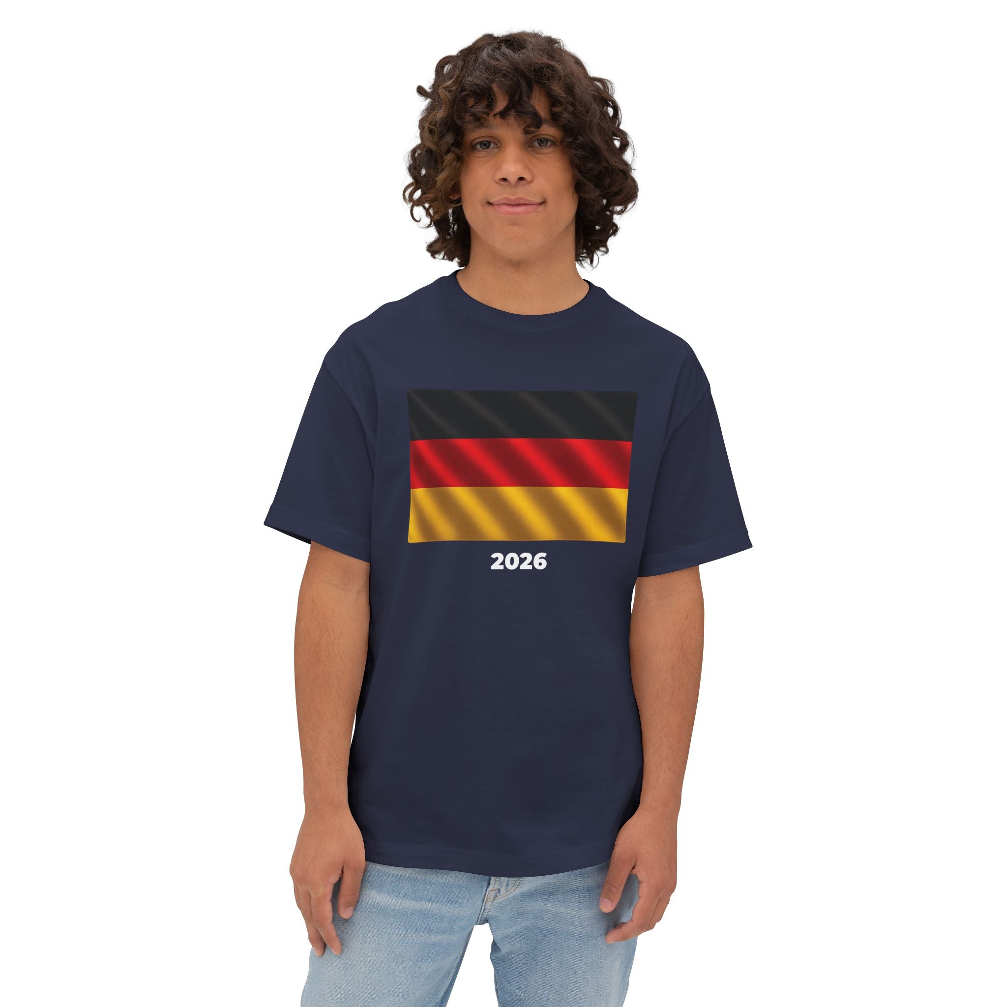 Germany Flag Oversized Unisex T-Shirt 2026