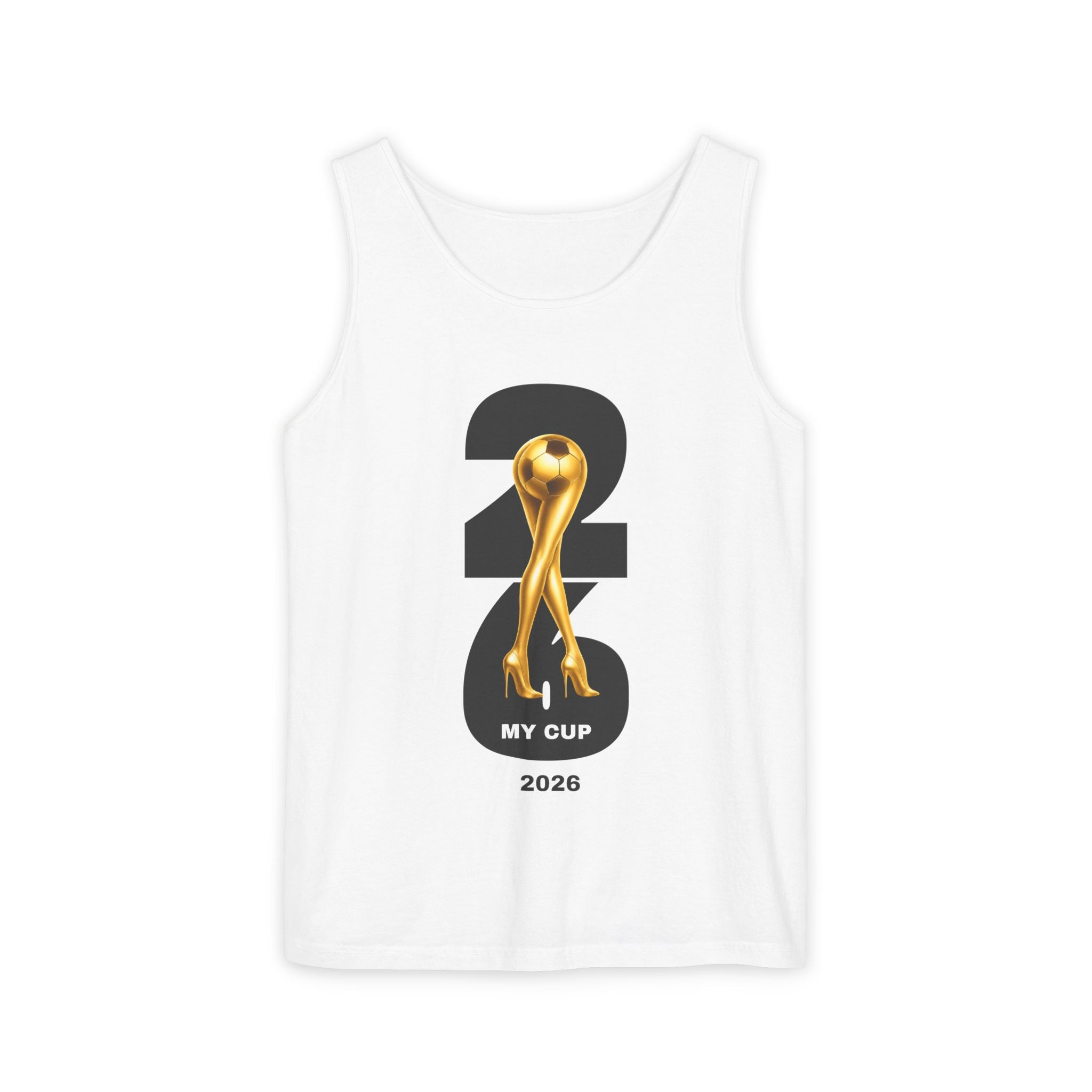 Soccer Fan 2026 Unisex Garment-Dyed Tank Top
