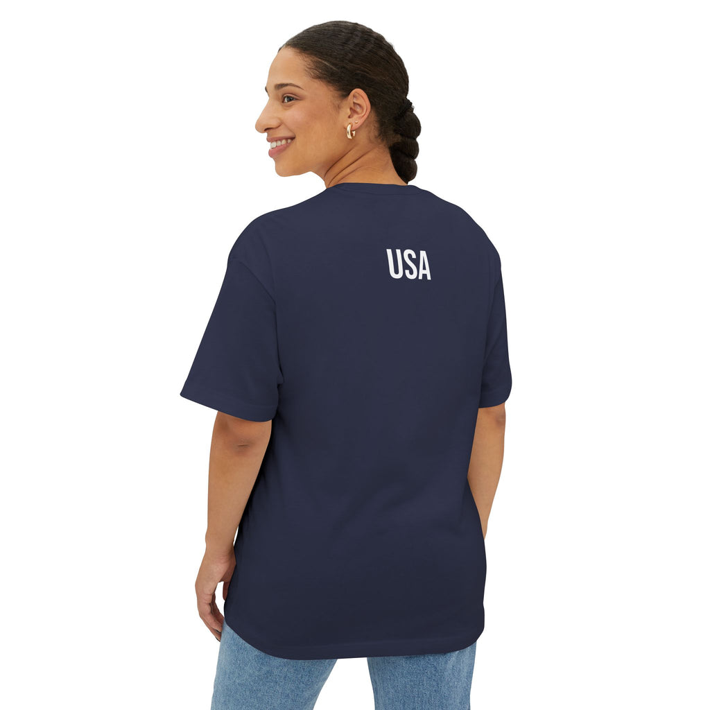 USA Flag Oversized Unisex T-Shirt 2026