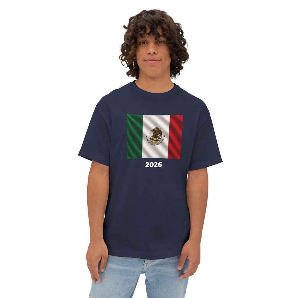 Mexico Flag Oversized Unisex T-Shirt 2026
