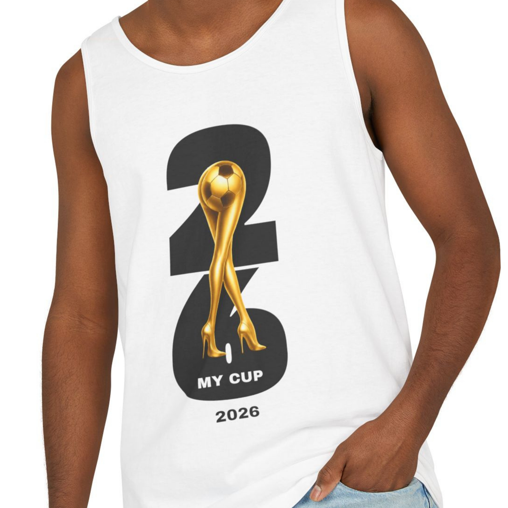 Soccer Fan 2026 Unisex Garment-Dyed Tank Top