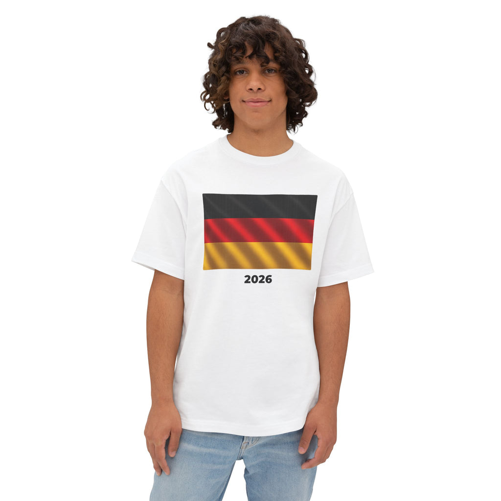 Germany Flag Oversized Unisex T-Shirt 2026