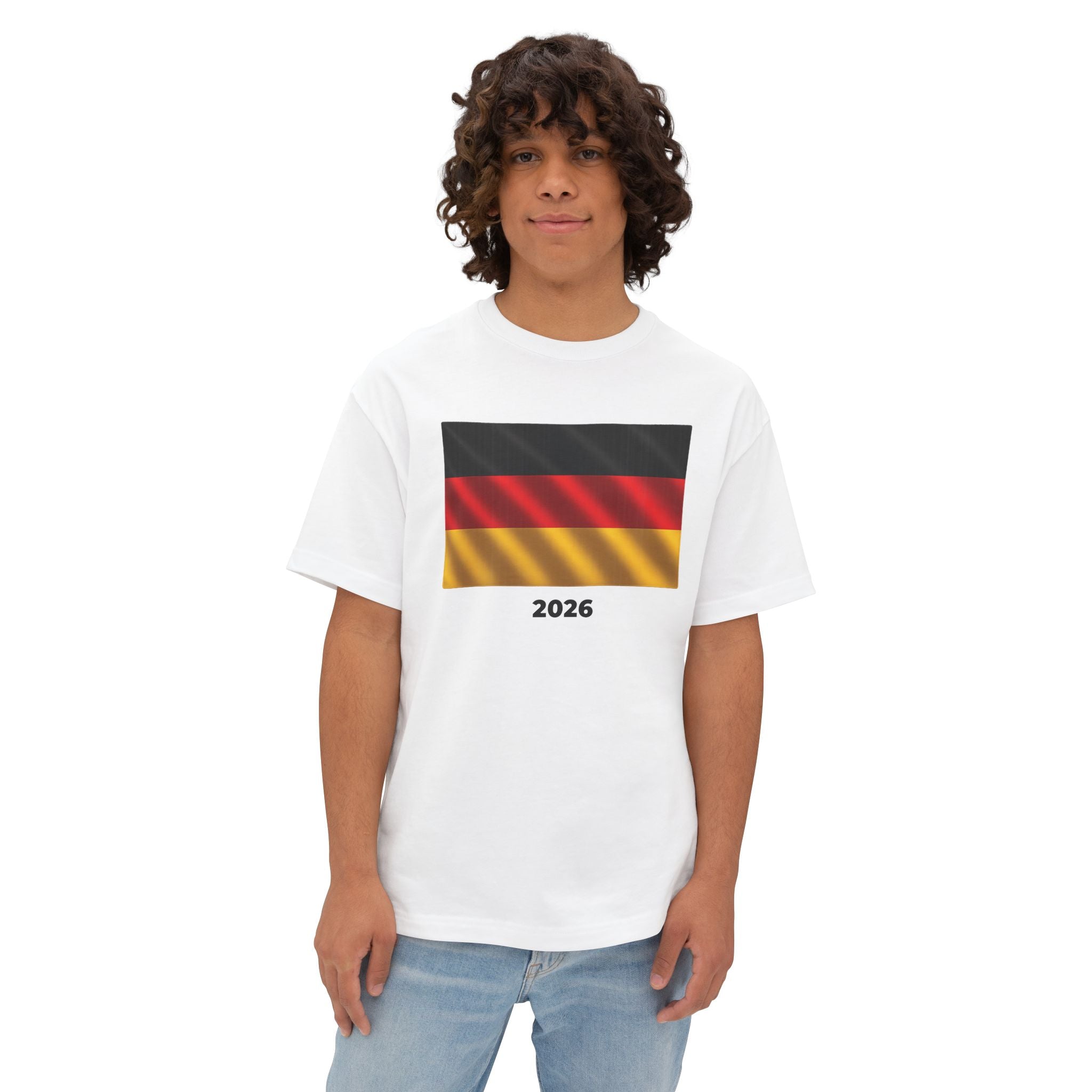 Germany Flag Oversized Unisex T-Shirt 2026