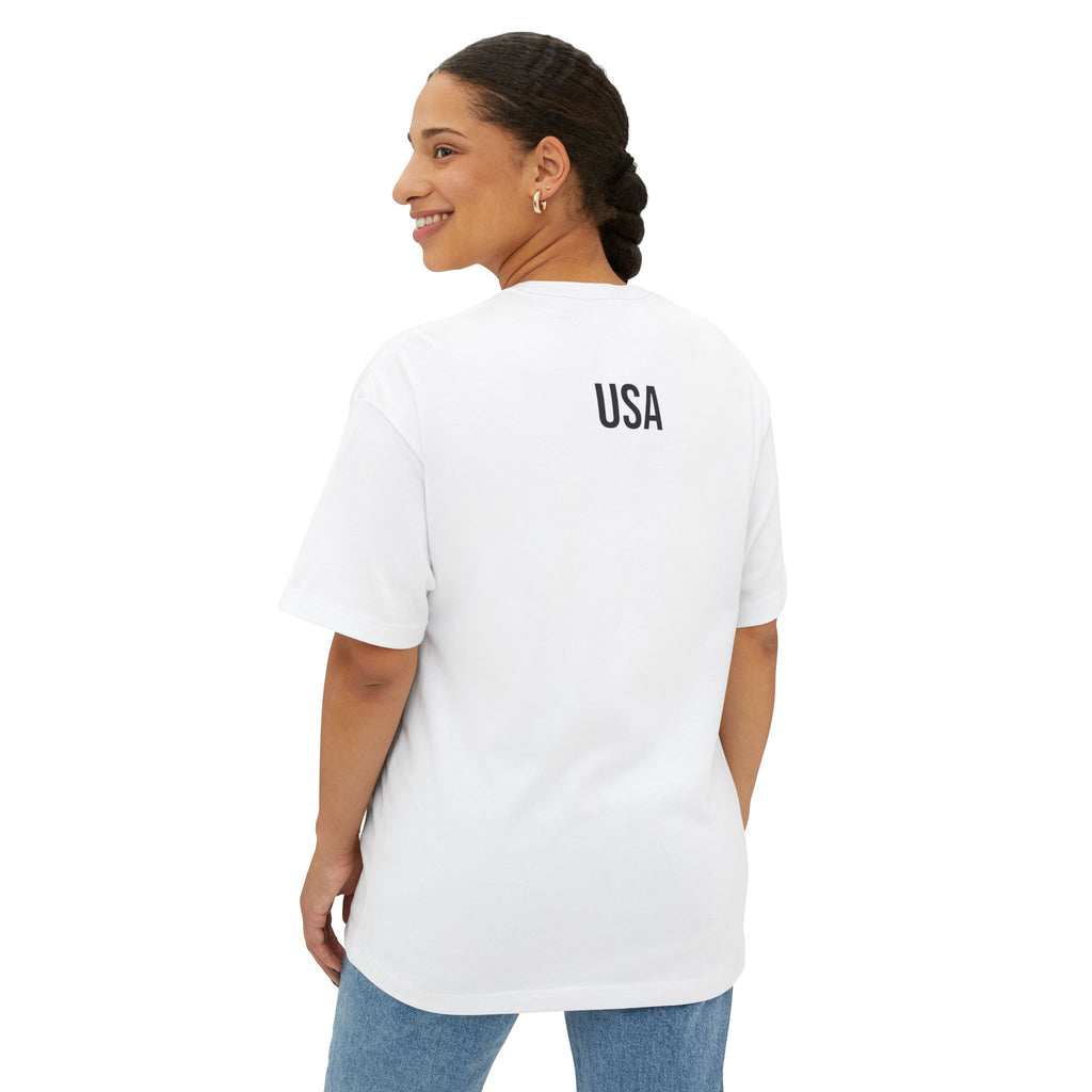 USA Flag Oversized Unisex T-Shirt 2026