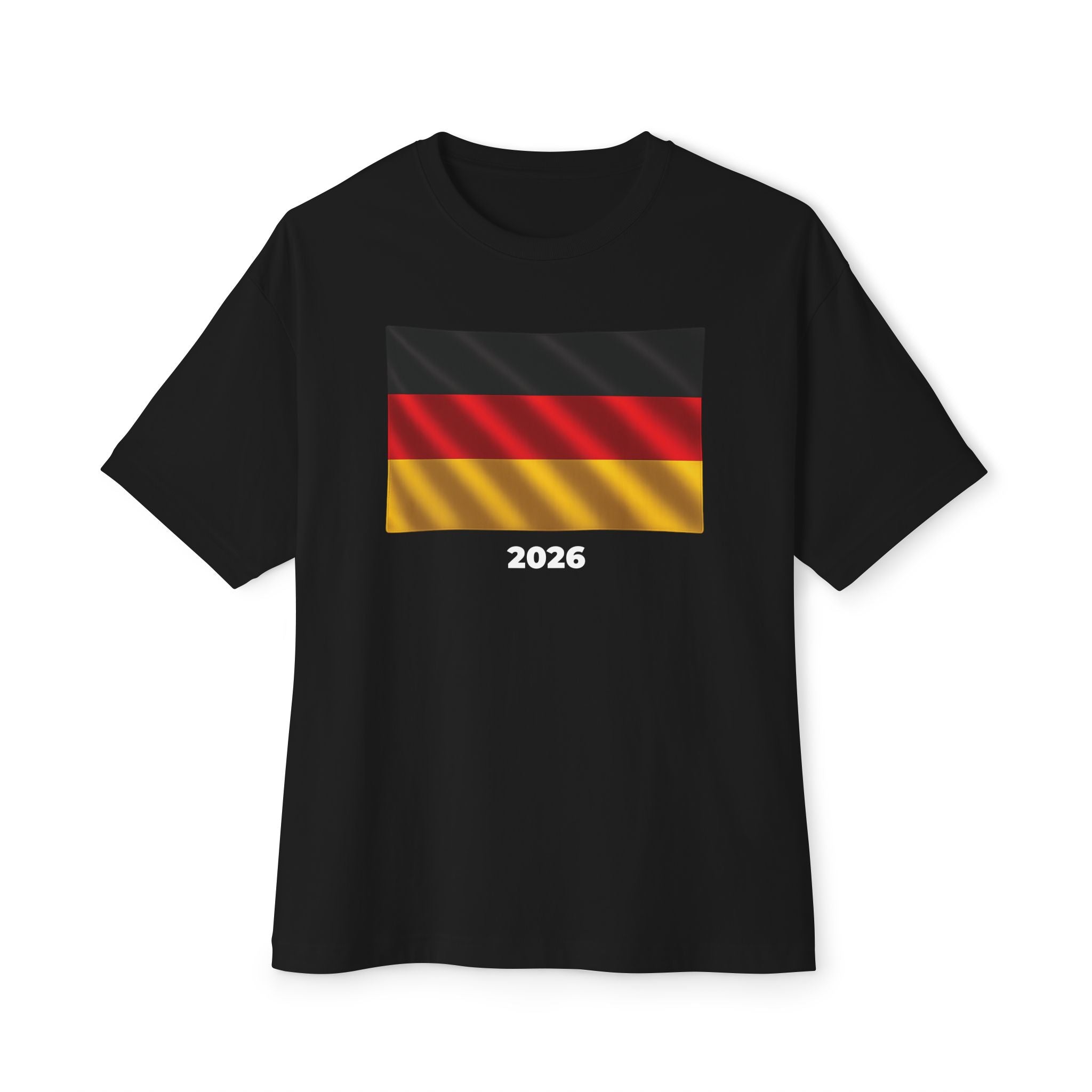 Germany Flag Oversized Unisex T-Shirt 2026