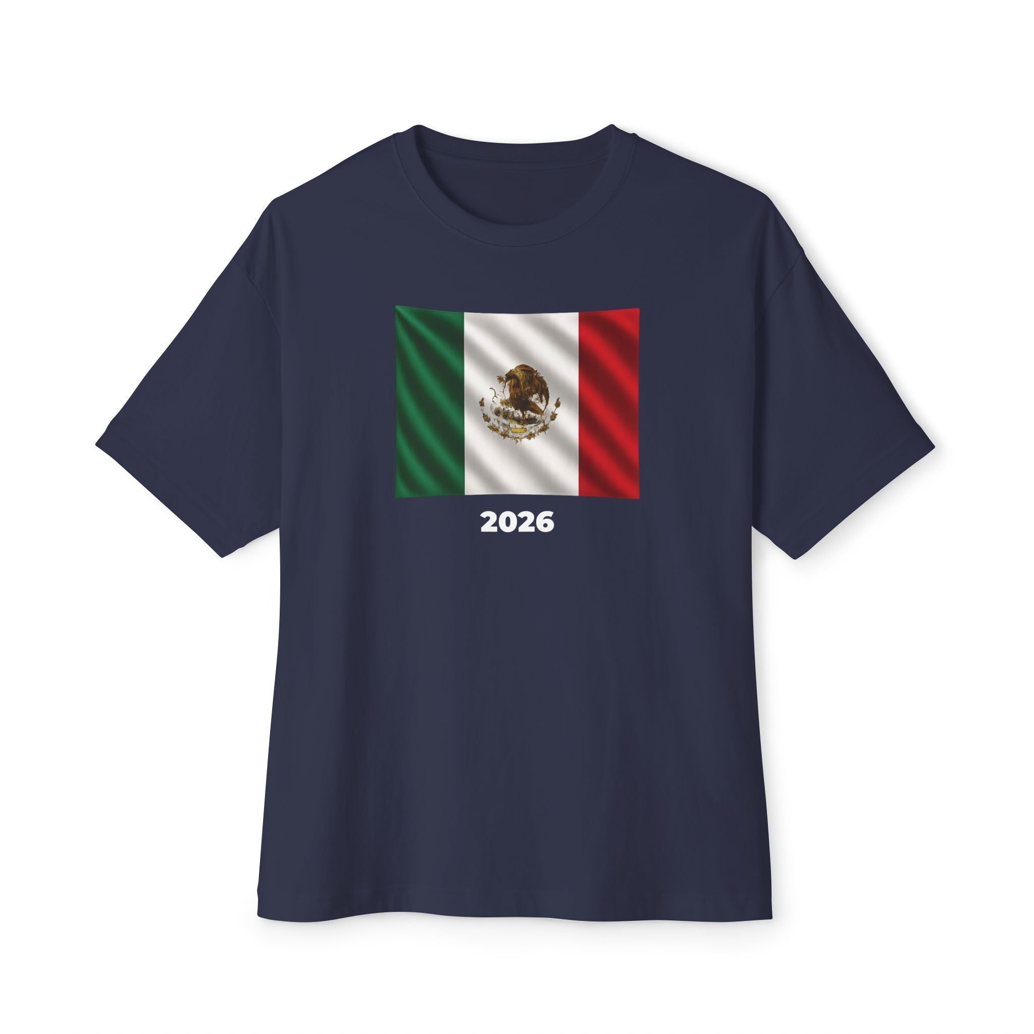 Mexico Flag Oversized Unisex T-Shirt 2026