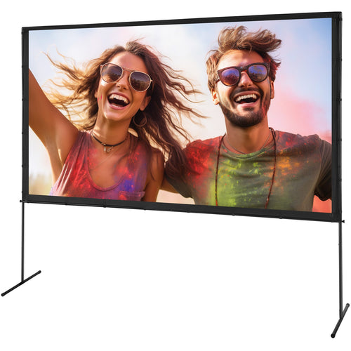 Outdoor Projector Screen 120” – Ideal for World Cup 2026 & Backyard Movie Nights
