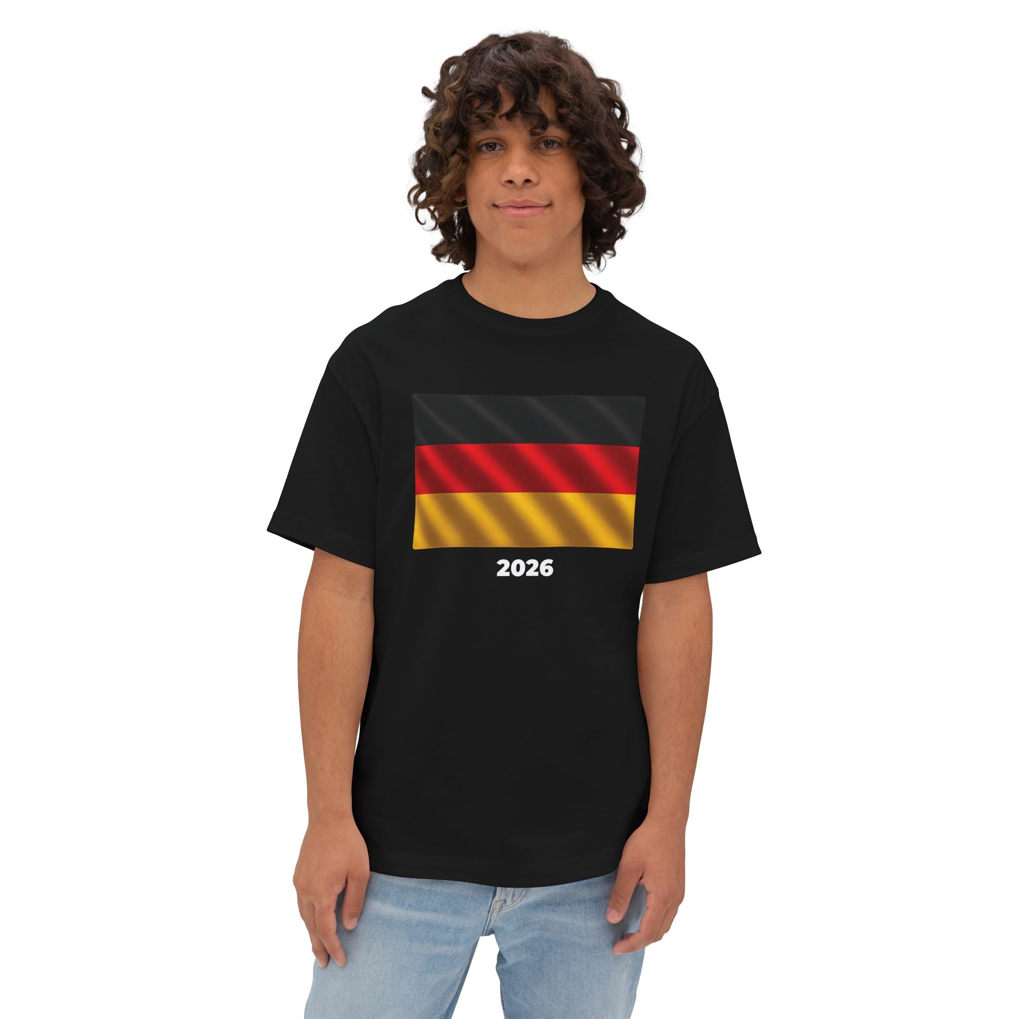 Germany Flag Oversized Unisex T-Shirt 2026