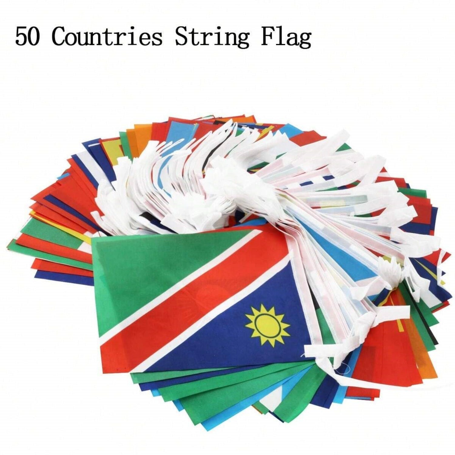 International Flag Banner – World Cup 2026 Party Decoration for Football Fans