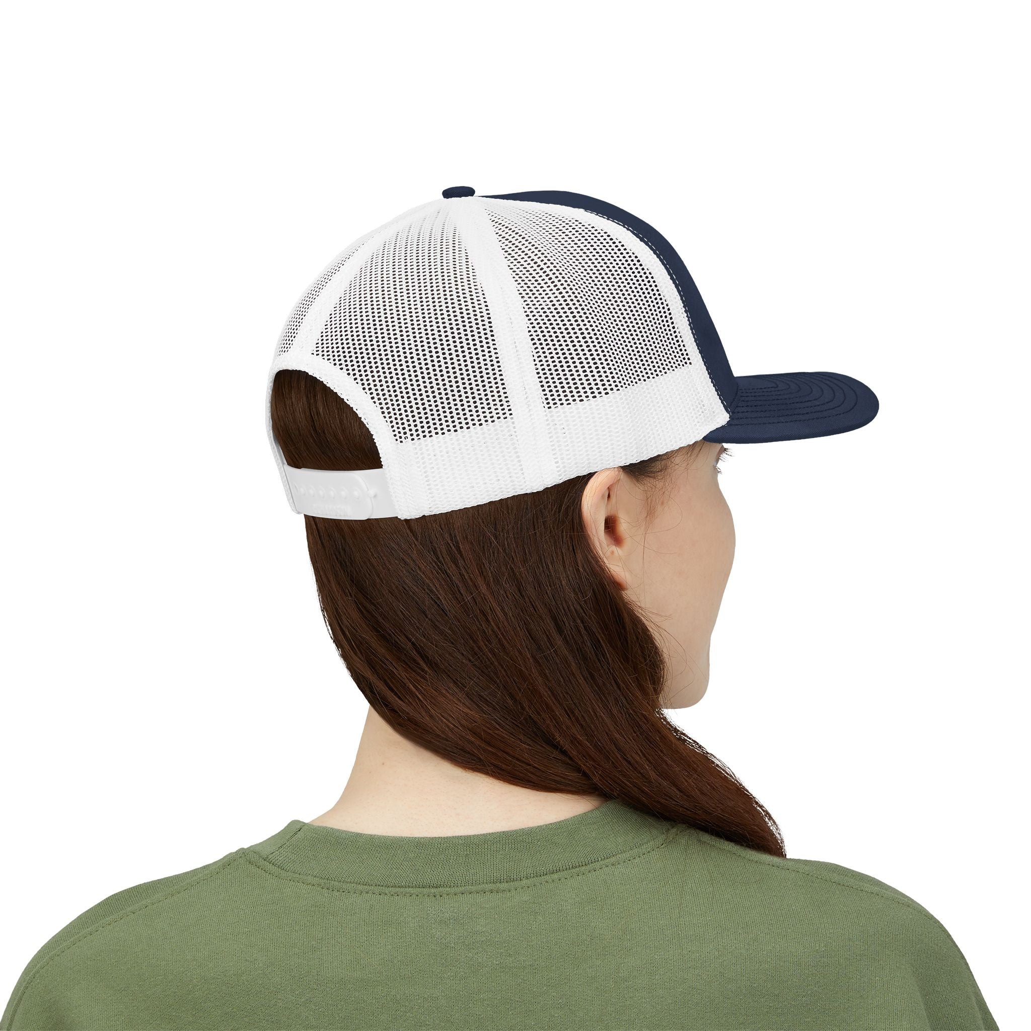 USA Embroidered Trucker Hat | Patriotic Snapback Cap for Fourth of July
