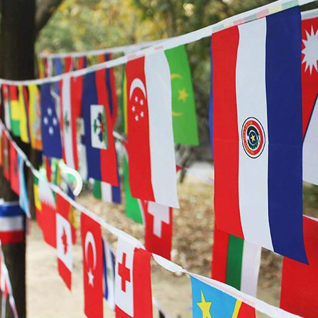 International Flag Banner – World Cup 2026 Party Decoration for Football Fans